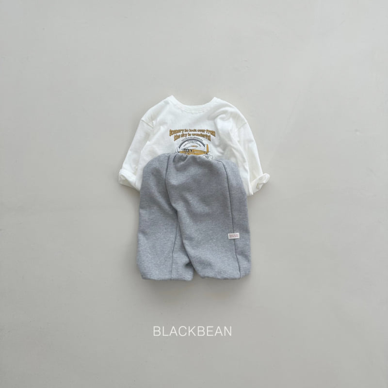 Black Bean - Korean Children Fashion - #discoveringself - Label Pants - 12