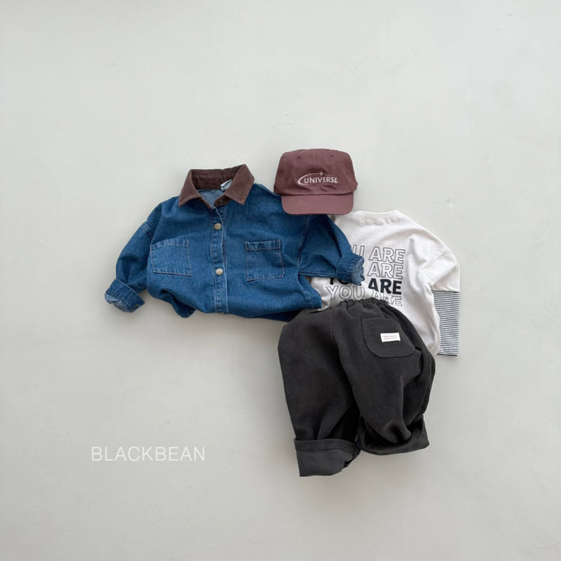 Black Bean - Korean Children Fashion - #fashionkids - Amber Denim Shirt - 4