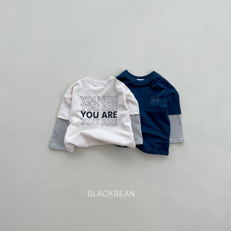 Black Bean - Korean Children Fashion - #kidsshorts - You Are Tee