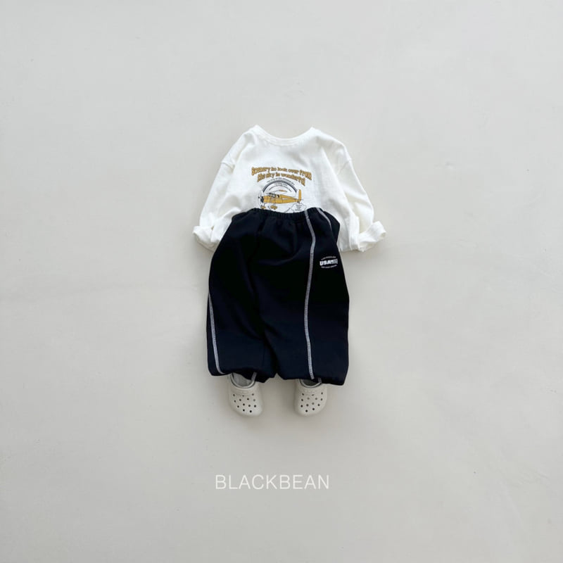 Black Bean - Korean Children Fashion - #kidsshorts - Over Pants - 8