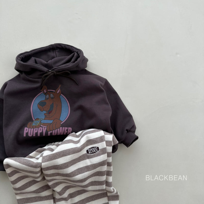 Black Bean - Korean Children Fashion - #littlefashionista - Puppy Hood Top - 7