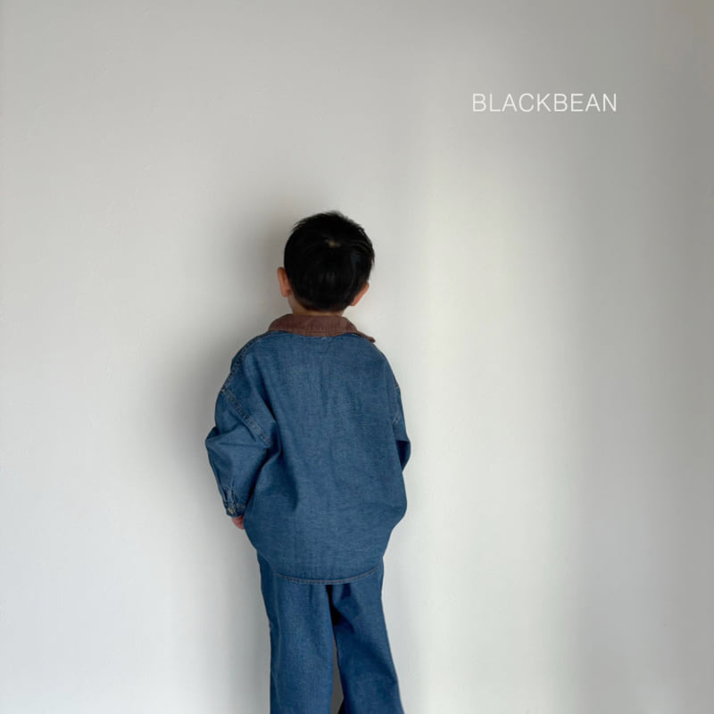 Black Bean - Korean Children Fashion - #magicofchildhood - Amber Denim Shirt - 9