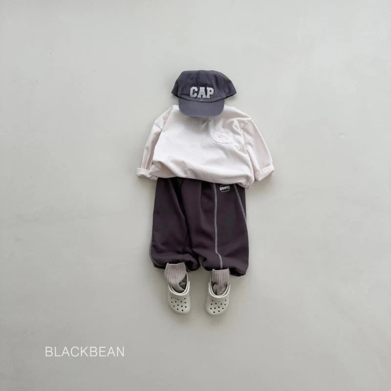 Black Bean - Korean Children Fashion - #littlefashionista - Normal Tee - 4