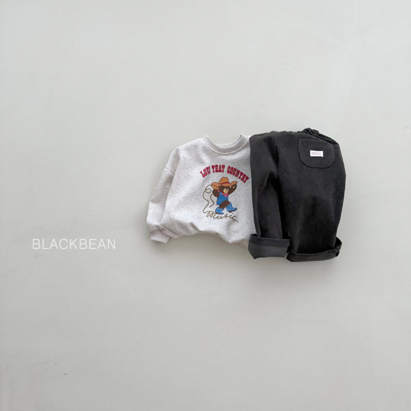 Black Bean - Korean Children Fashion - #minifashionista - Country Sweatshirts - 6