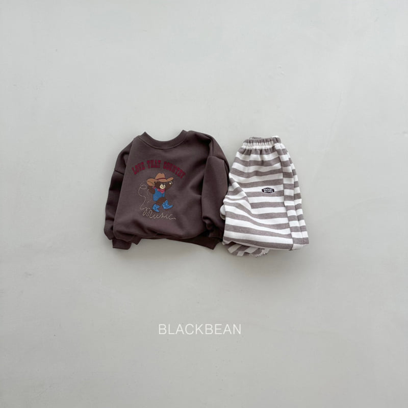 Black Bean - Korean Children Fashion - #prettylittlegirls - Country Sweatshirts - 7