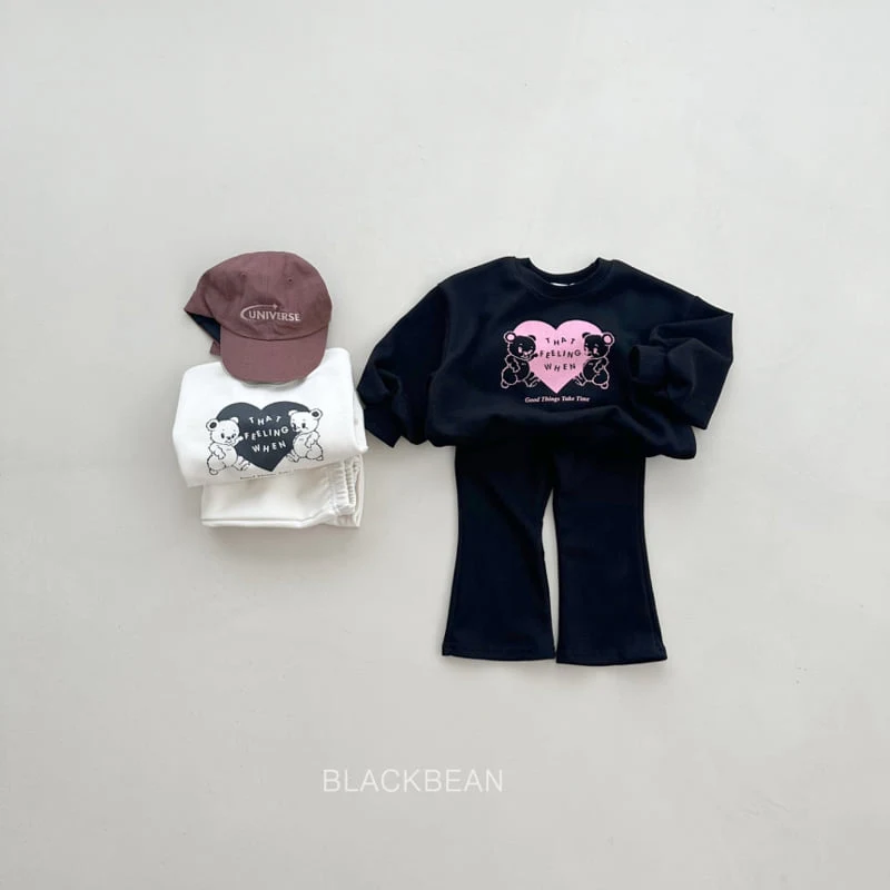 Black Bean - Korean Children Fashion - #stylishchildhood - Heart Set - 2