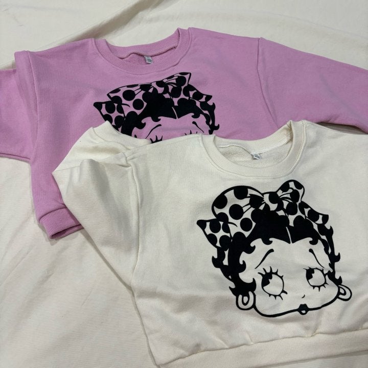 Bobo j - Korean Children Fashion - #childrensboutique - Betty Sweatshirts