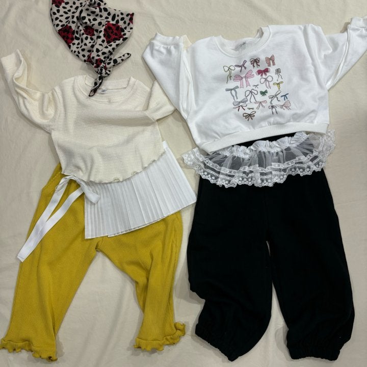 Bobo j - Korean Children Fashion - #kidsshorts - Knit Long Pants - 4