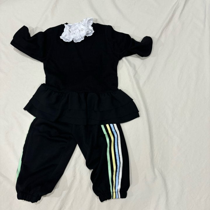 Bobo j - Korean Children Fashion - #kidzfashiontrend - Color Stripes Pants - 8