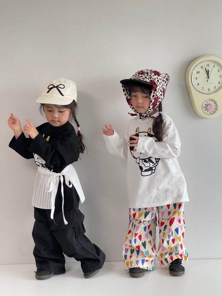 Bobo j - Korean Children Fashion - #kidzfashiontrend - Cow Tee - 6