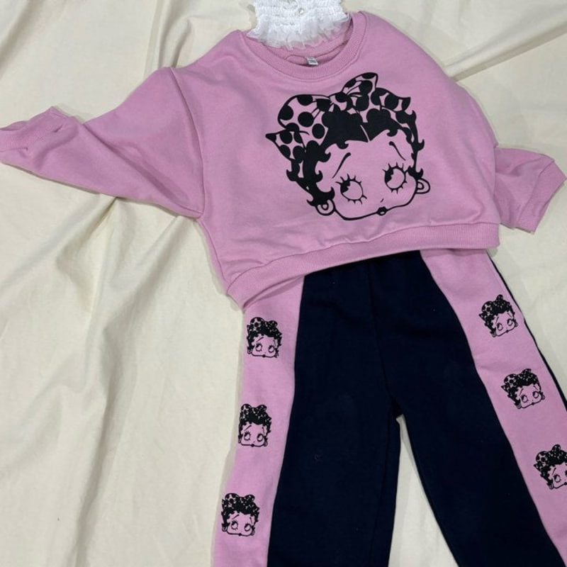 Bobo j - Korean Children Fashion - #littlefashionista - Betty Jogger Pants - 2