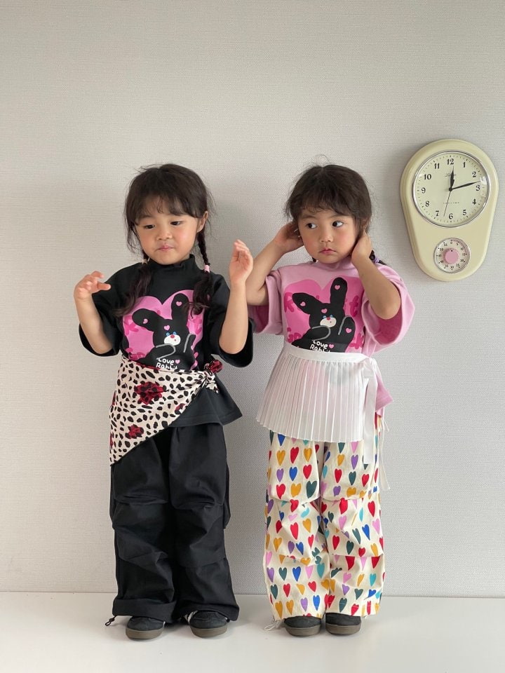 Bobo j - Korean Children Fashion - #littlefashionista - Heart Pants