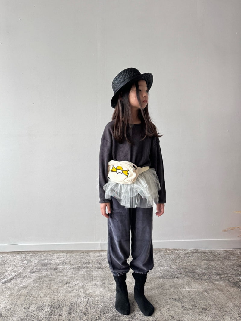 Bon Bon Butik - Korean Children Fashion - #Kfashion4kids - Velvour Jogger Pants - 10