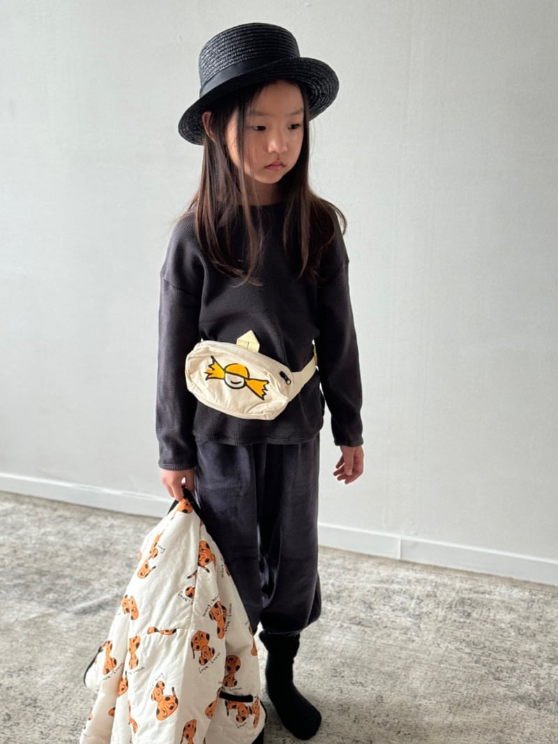 Bon Bon Butik - Korean Children Fashion - #discoveringself - Fall Waffle Tee - 4