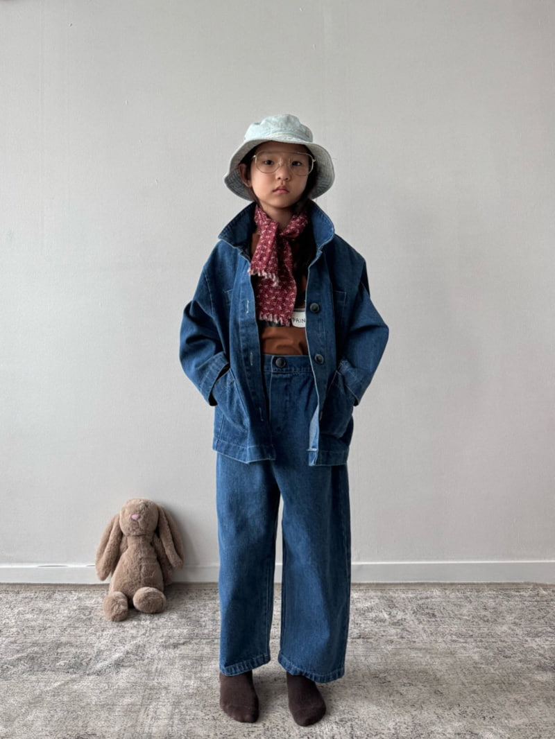 Bon Bon Butik - Korean Children Fashion - #kidzfashiontrend - Tams Denim Pants - 10