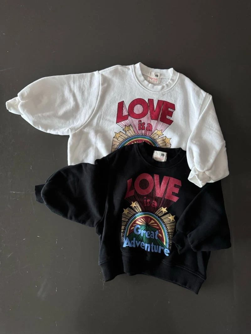 Bon Bon Butik - Korean Children Fashion - #littlefashionista - Love Sweatshirts