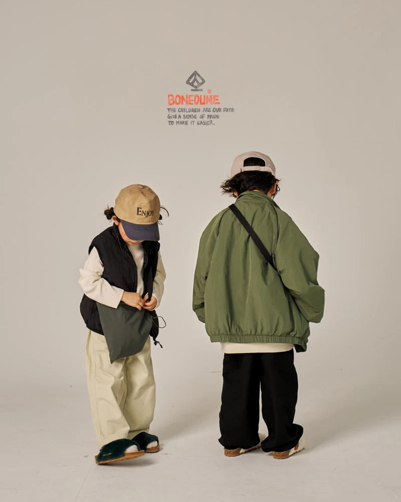 Boneoune - Korean Children Fashion - #Kfashion4kids - Mocha Daily Pants - 3