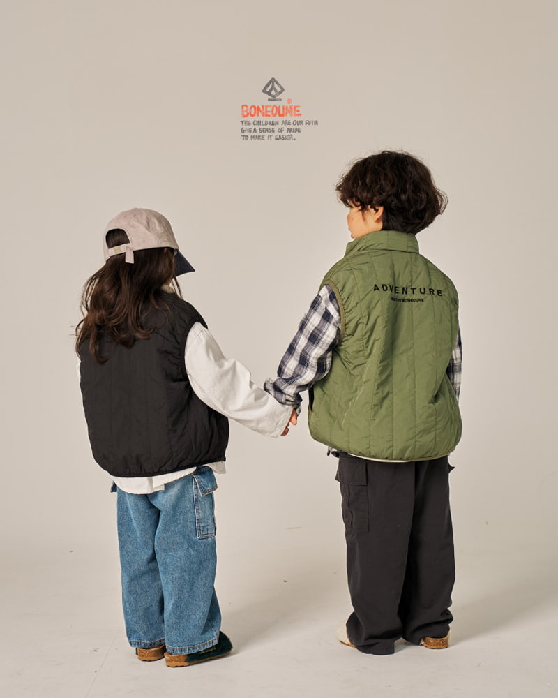 Boneoune - Korean Children Fashion - #childofig - Double Check Shirt - 10