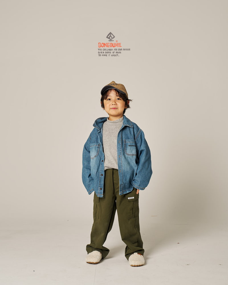 Boneoune - Korean Children Fashion - #childofig - Like Cotton Cargo Pants - 7