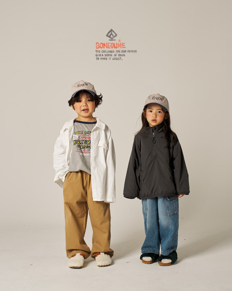 Boneoune - Korean Children Fashion - #childofig - Mocha Daily Pants - 11