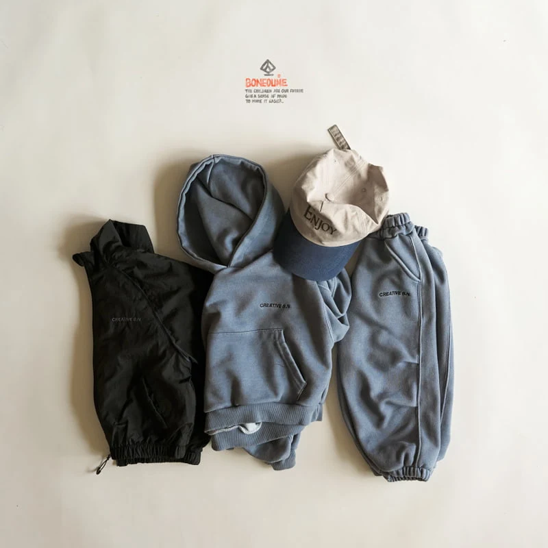 Boneoune - Korean Children Fashion - #childofig - Grungy Hood Top - 7