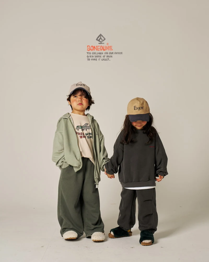 Boneoune - Korean Children Fashion - #childofig - Grungy Sweatshirts - 6