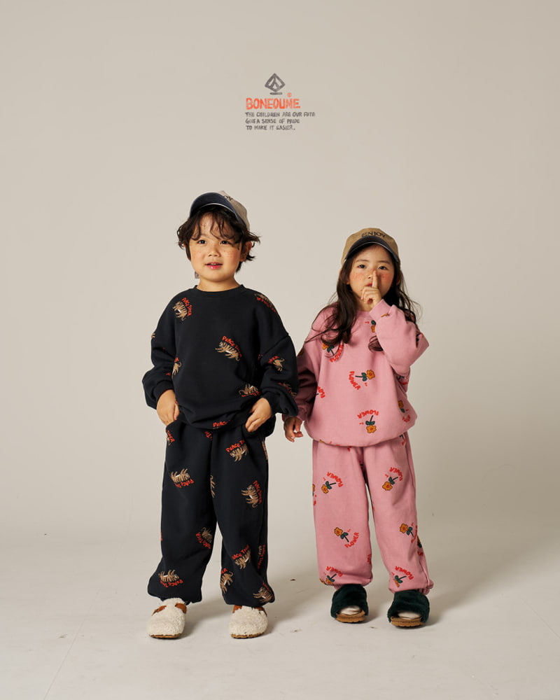 Boneoune - Korean Children Fashion - #childofig - Peace Tiger Sweatshirts - 10