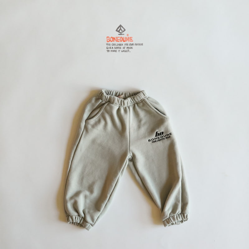 Boneoune - Korean Children Fashion - #prettylittlegirls - Soft Jogger Pants - 4