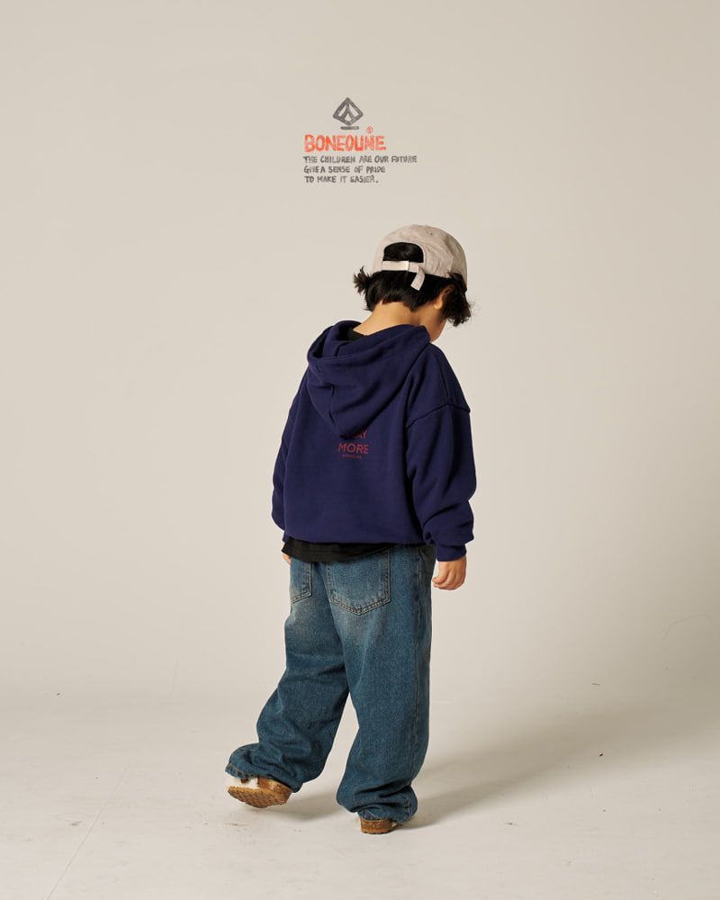 Boneoune - Korean Children Fashion - #childofig - Tranvi Denim Pants - 12