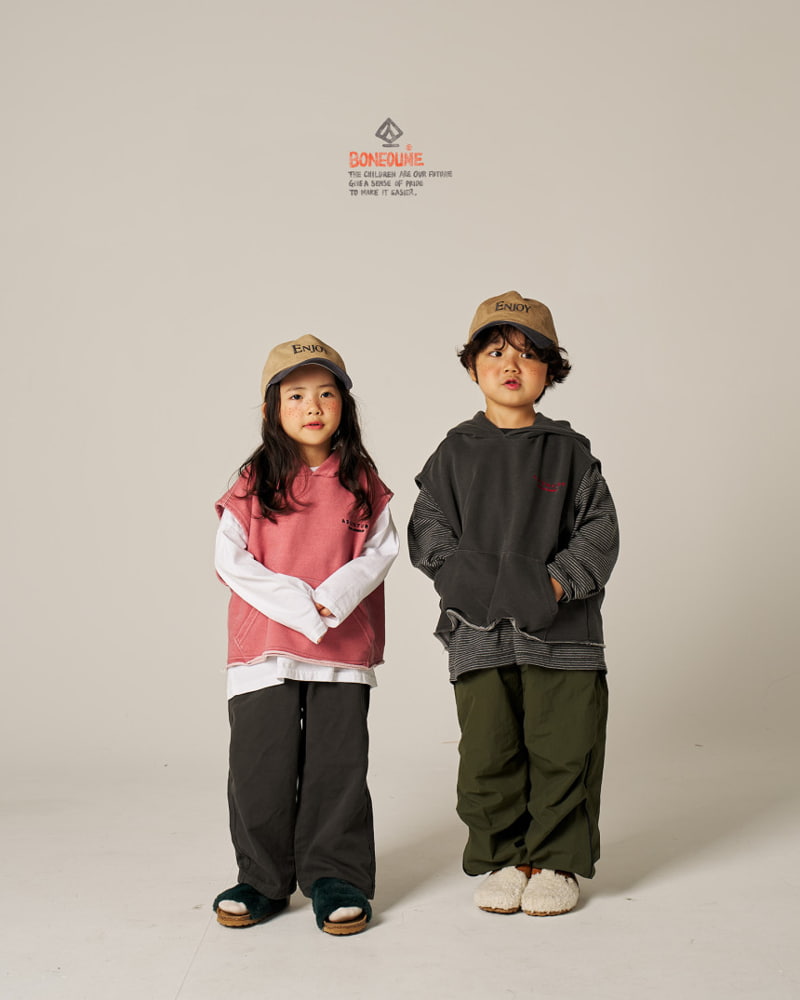 Boneoune - Korean Children Fashion - #childofig - Wakki Two Tuck Jogger Pants - 10