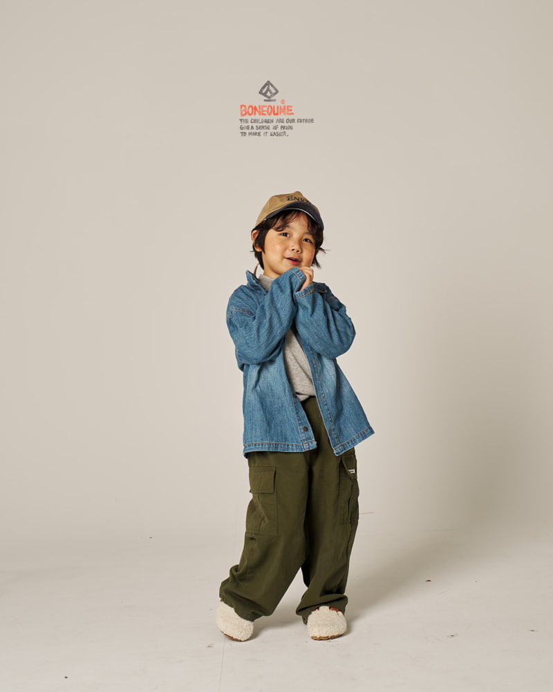 Boneoune - Korean Children Fashion - #childrensboutique - Like Cotton Cargo Pants - 8