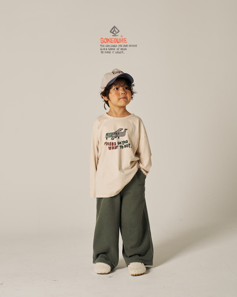 Boneoune - Korean Children Fashion - #childrensboutique - Under Pigment Wide Pants - 9