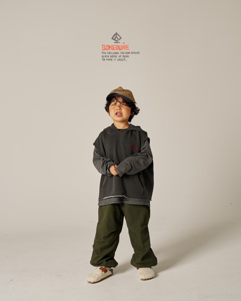 Boneoune - Korean Children Fashion - #childrensboutique - Wakki Two Tuck Jogger Pants - 11