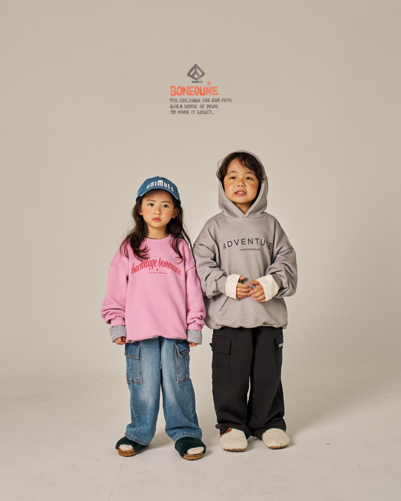 Boneoune - Korean Children Fashion - #designkidswear - Adventure Pigment Hood Top - 6