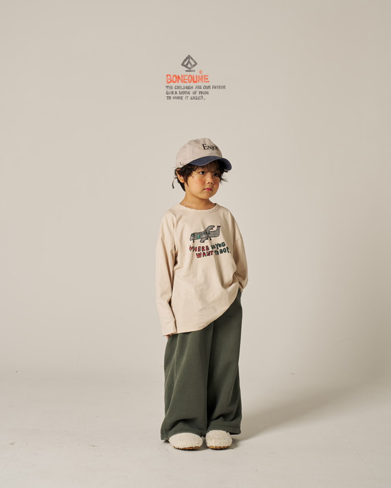 Boneoune - Korean Children Fashion - #designkidswear - Under Pigment Wide Pants - 10