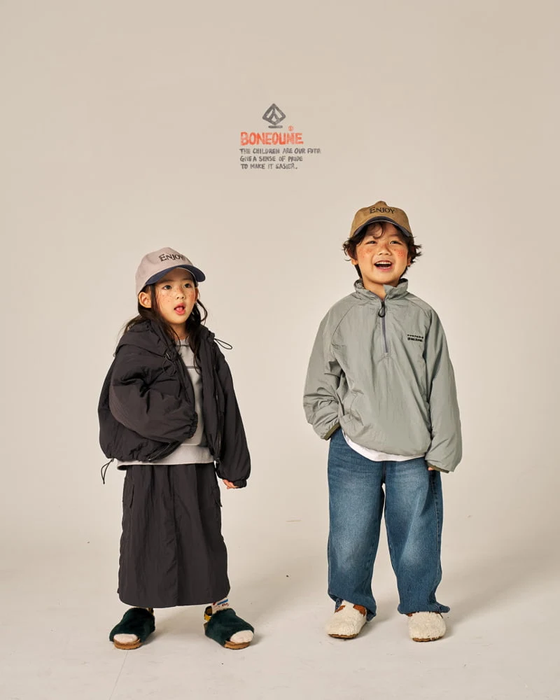 Boneoune - Korean Children Fashion - #discoveringself - Robe Anorak - 8