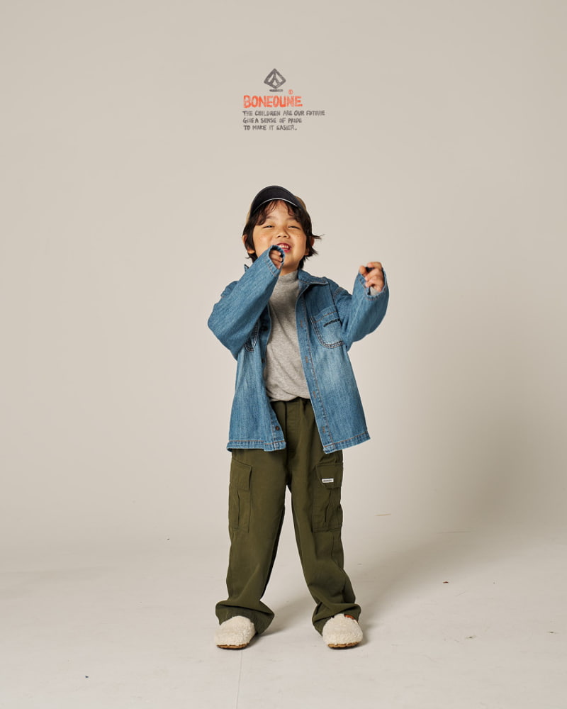 Boneoune - Korean Children Fashion - #discoveringself - Like Cotton Cargo Pants - 10