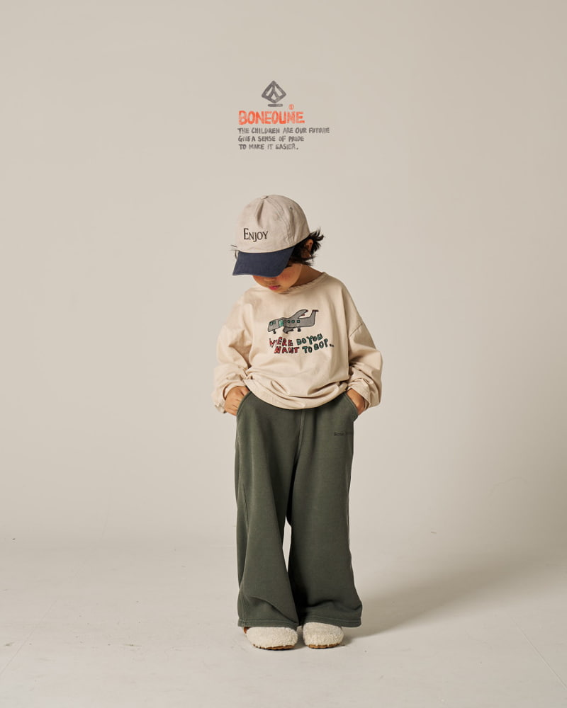 Boneoune - Korean Children Fashion - #discoveringself - Under Pigment Wide Pants - 11