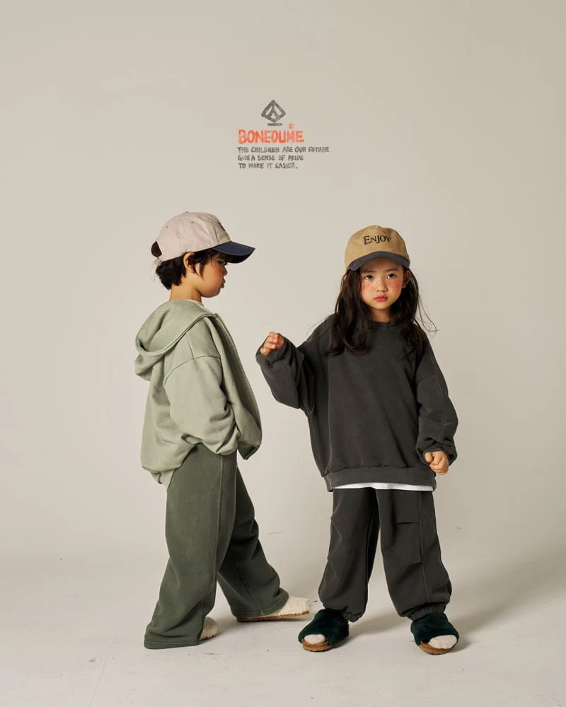 Boneoune - Korean Children Fashion - #discoveringself - Grungy Sweatshirts - 9