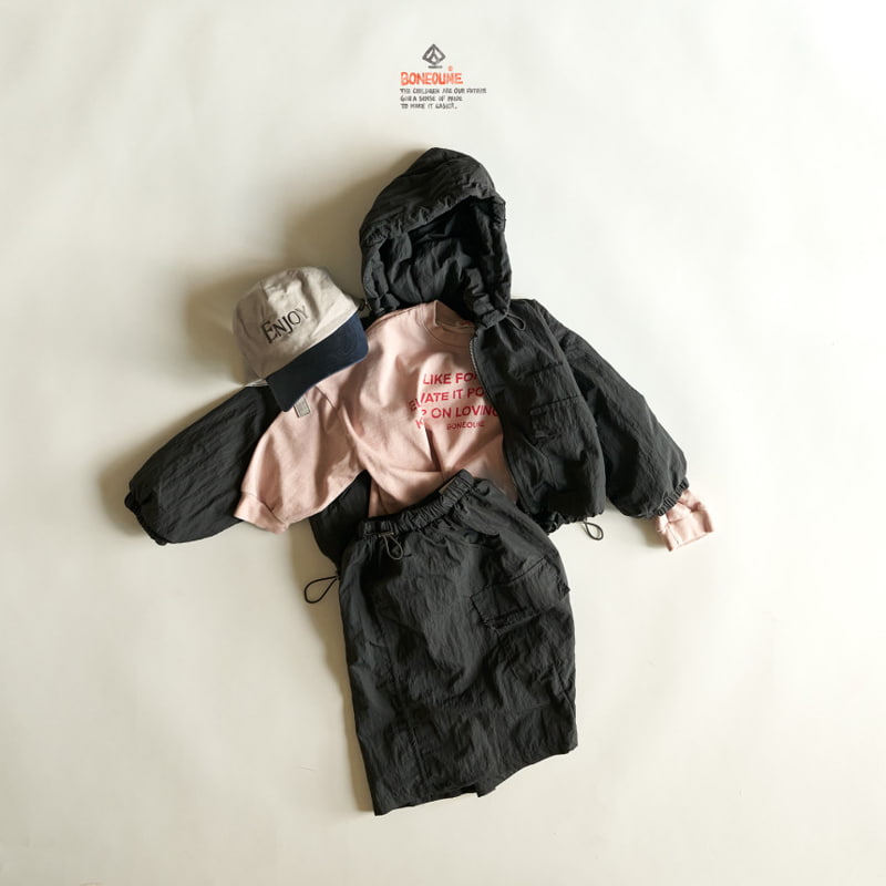 Boneoune - Korean Children Fashion - #discoveringself - Star Crop Hood Jacket - 3