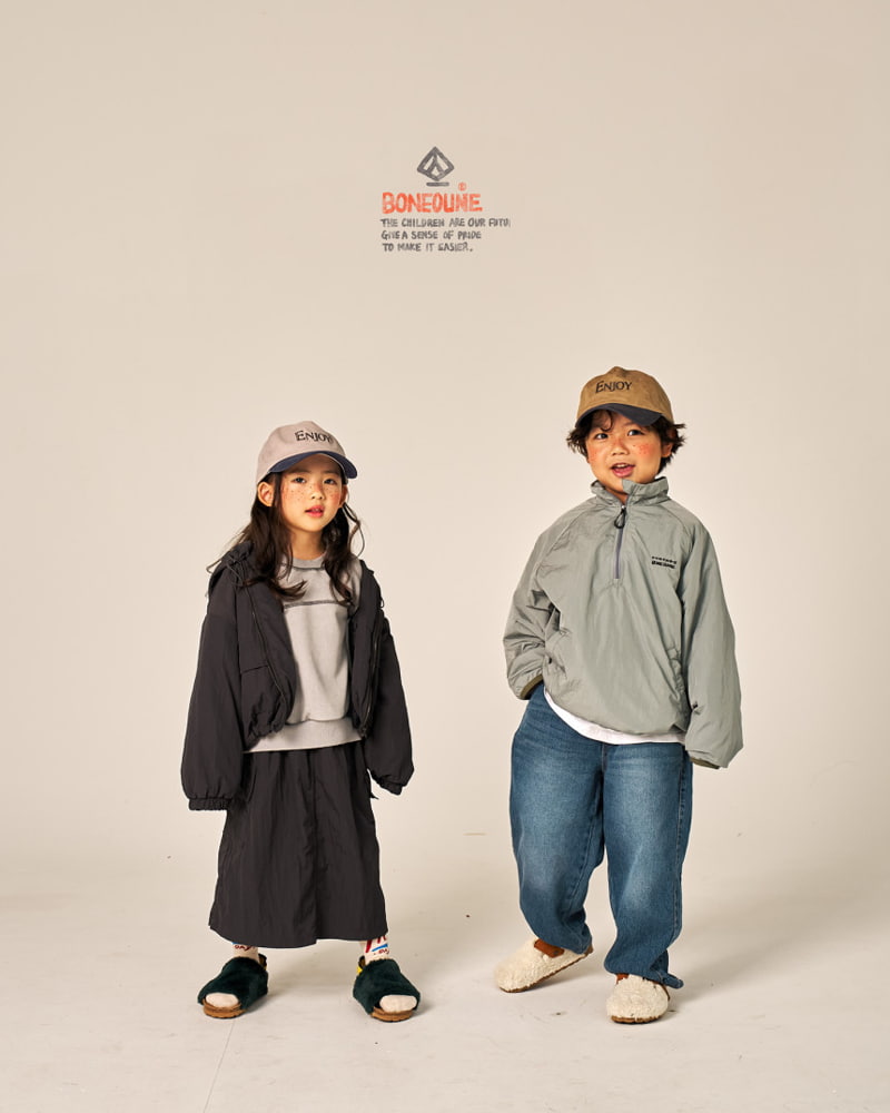 Boneoune - Korean Children Fashion - #fashionkids - Robe Anorak - 9