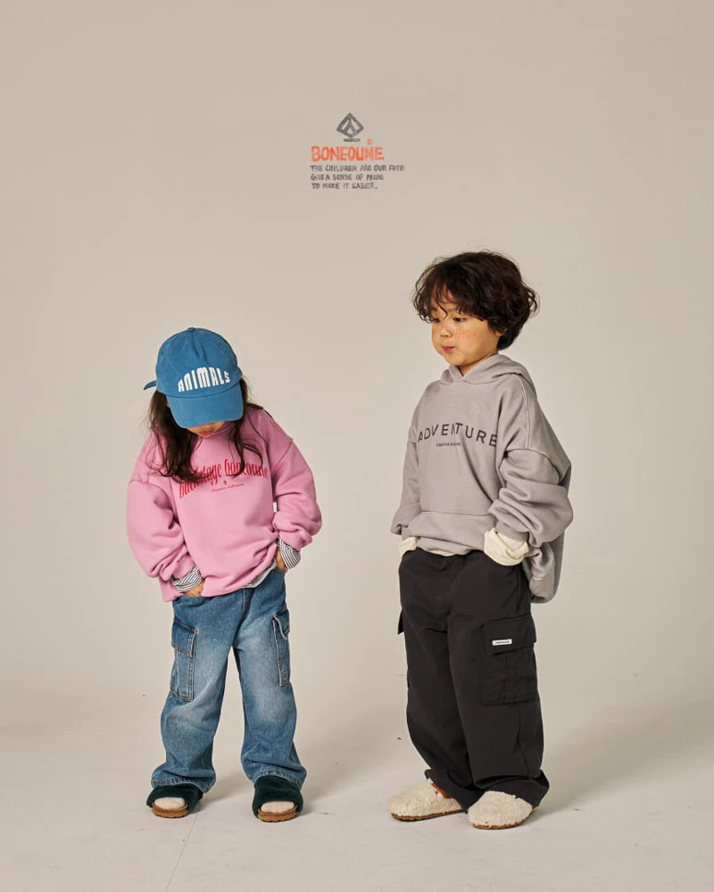 Boneoune - Korean Children Fashion - #fashionkids - Adventure Pigment Hood Top - 8