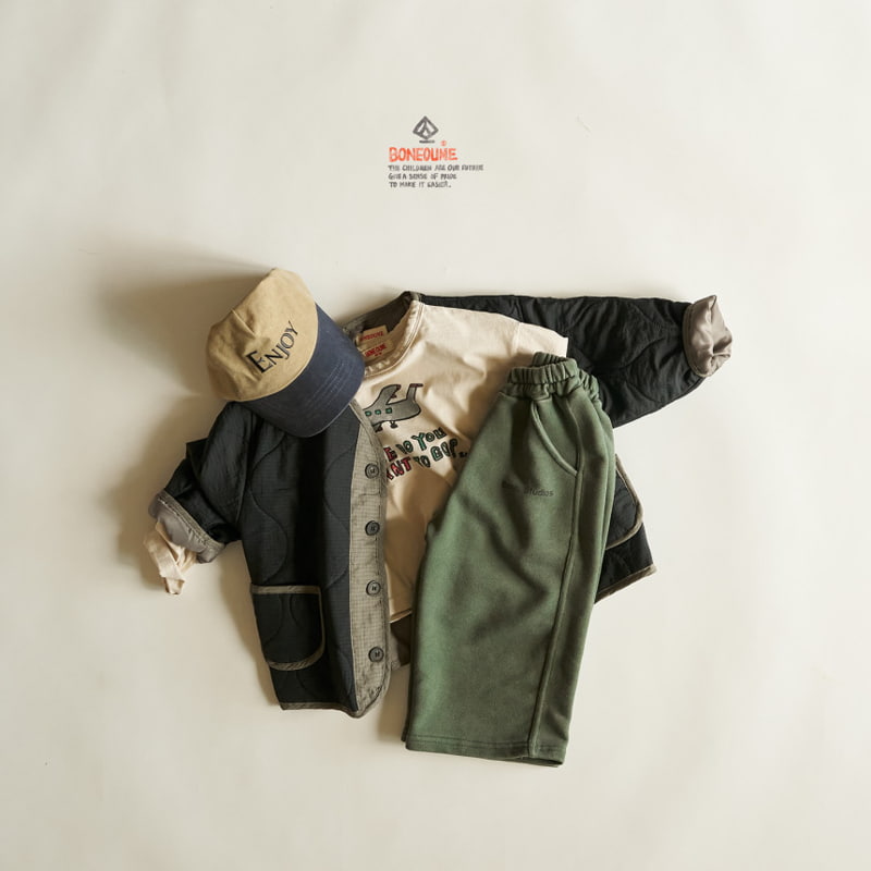 Boneoune - Korean Children Fashion - #fashionkids - One Two Plane Tee - 3