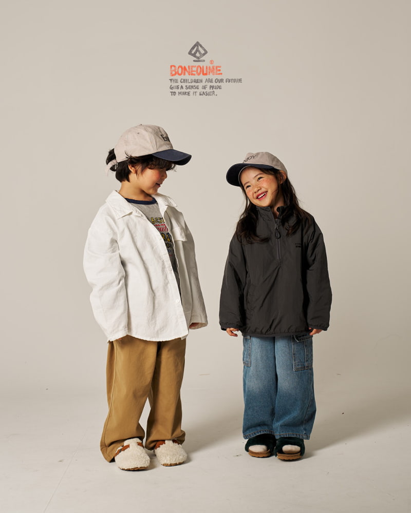 Boneoune - Korean Children Fashion - #kidsshorts - Robe Anorak - 10