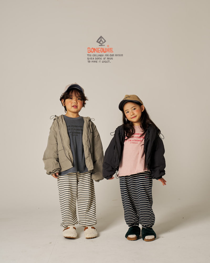 Boneoune - Korean Children Fashion - #kidsstore - Wide Crop Pigment Tee - 10