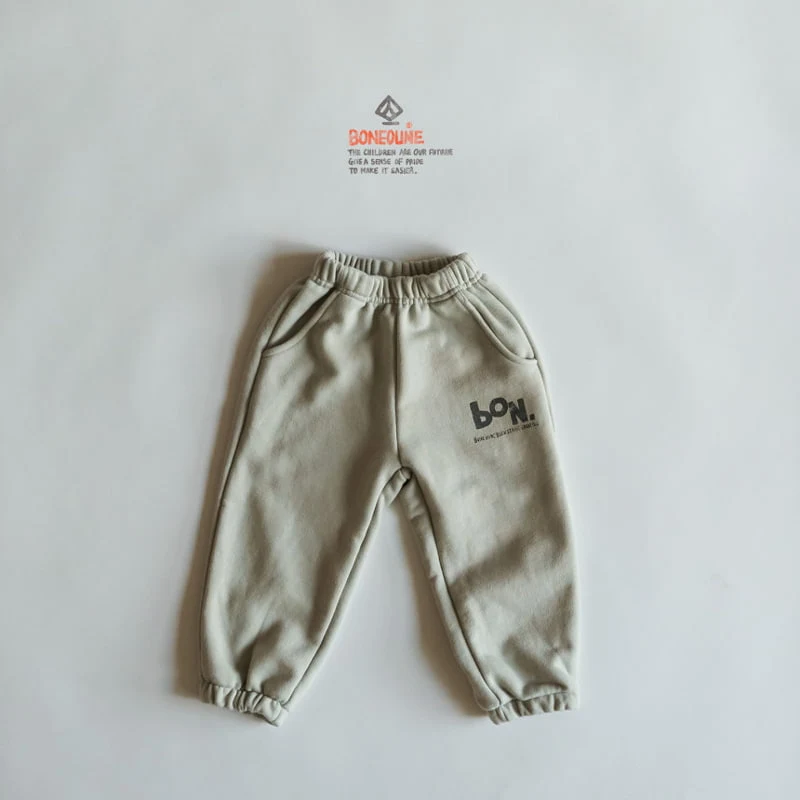 Boneoune - Korean Children Fashion - #kidsstore - Slim Jogger Pants - 4