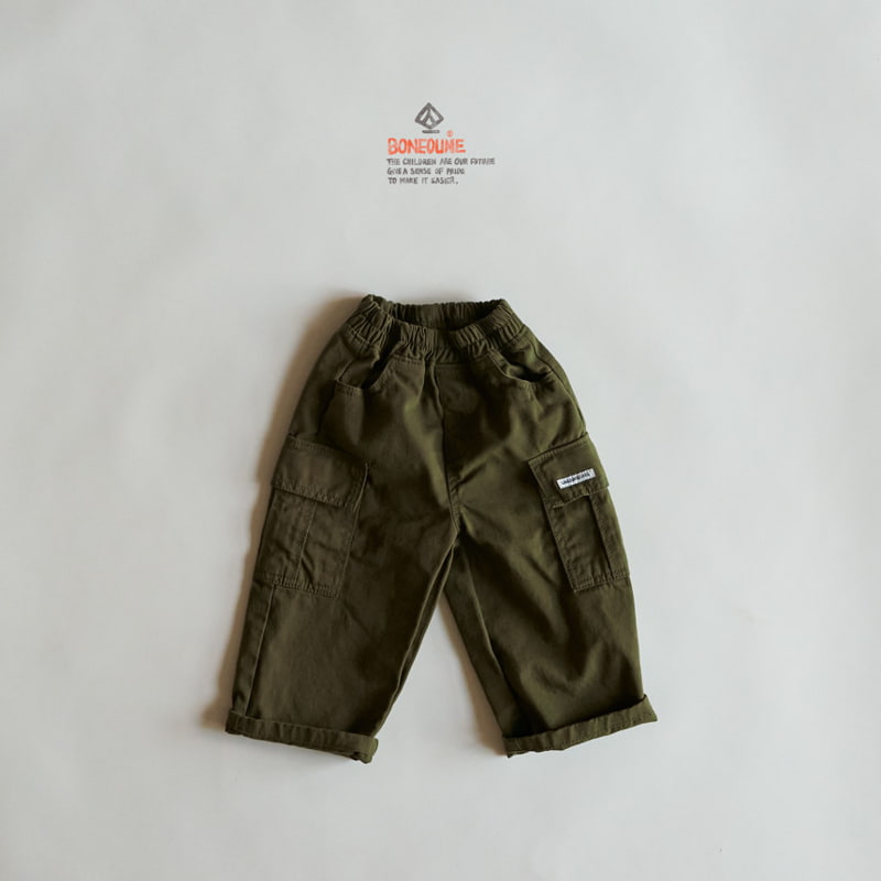 Boneoune - Korean Children Fashion - #littlefashionista - Like Cotton Cargo Pants - 2