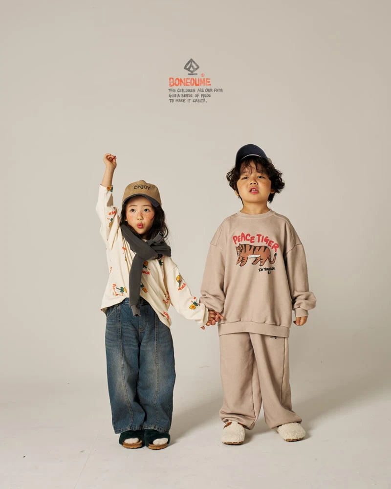 Boneoune - Korean Children Fashion - #littlefashionista - Tiger Sweatshirts - 9