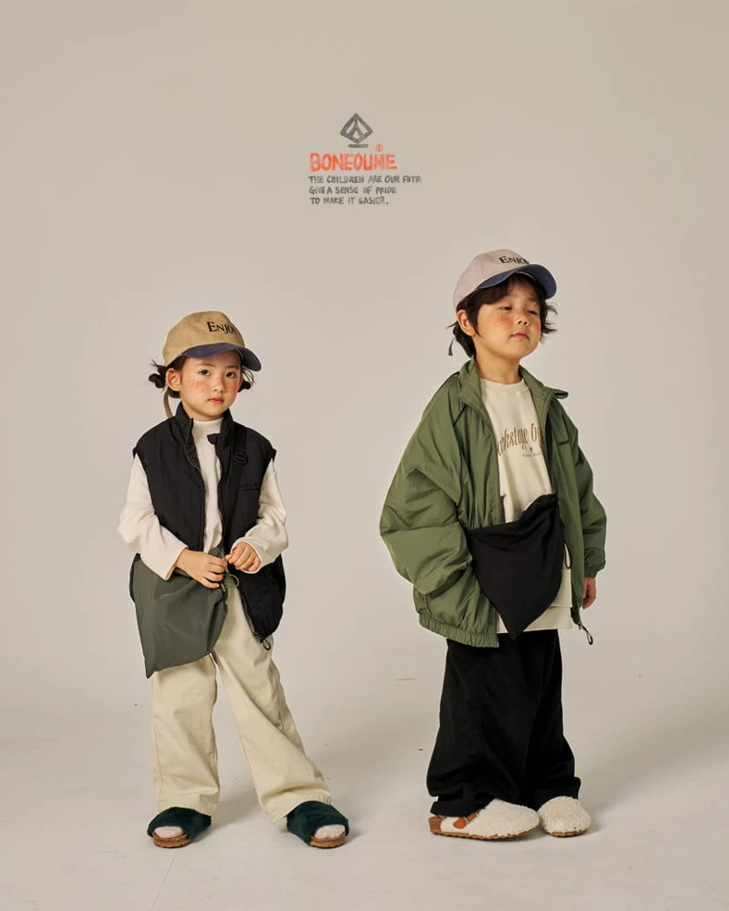 Boneoune - Korean Children Fashion - #Kfashion4kids - Mocha Daily Pants - 4