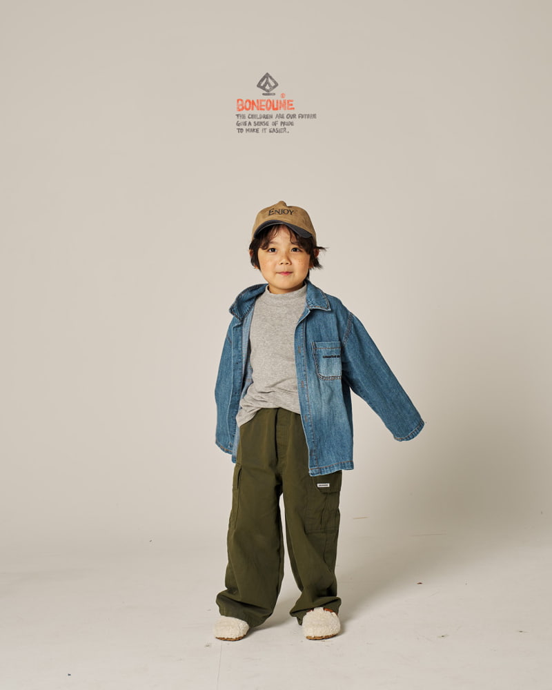 Boneoune - Korean Children Fashion - #magicofchildhood - Half Neck Tee - 10